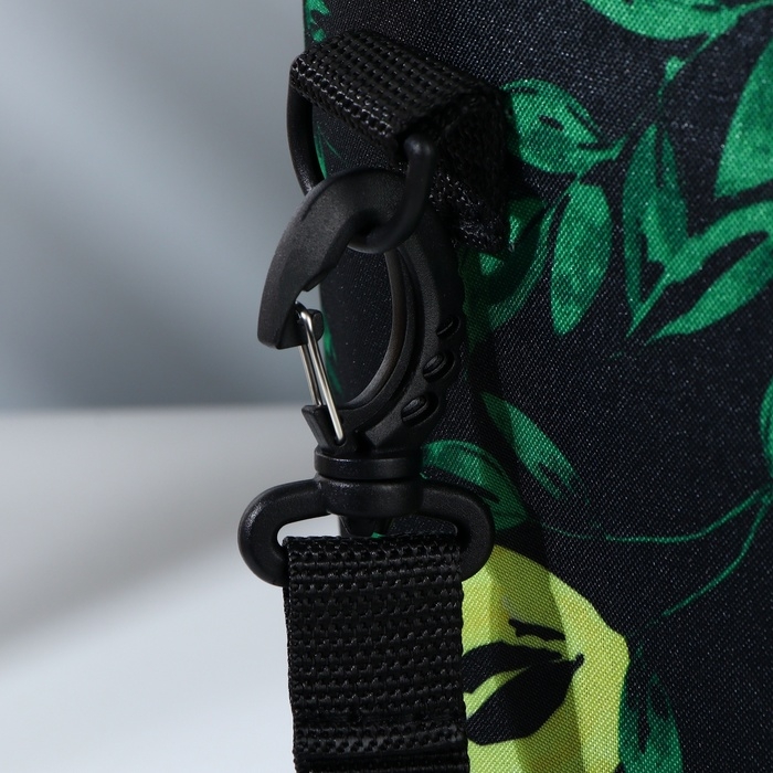 Сумка-футляр &laquo;Зелень&raquo;, 2 люверса, d = 21 &times; 23 см, цвет разноцветный