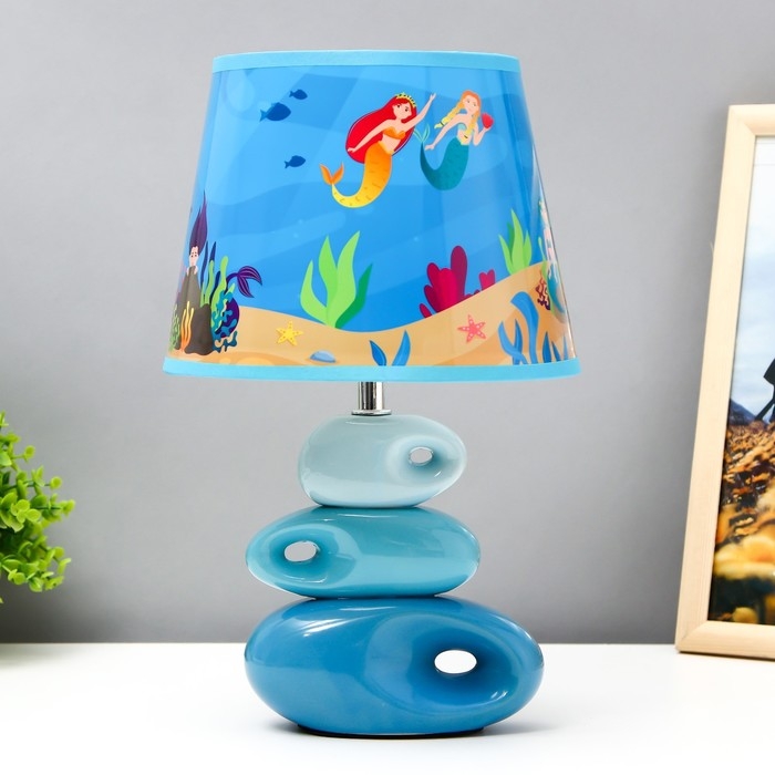 Настольная лампа "Русалки" Е14 15Вт 25х25х38 см RISALUX