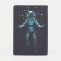 Обложка для паспорта, цвет чёрный