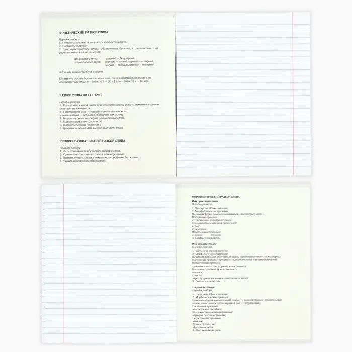 Тетради предметные, 36 л., набор из 10 шт., блок №1 &laquo;Россия&raquo;