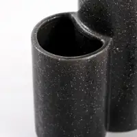 Дозатор для моющего средства с щёткой &laquo;Минимал&raquo;, цвет чёрный