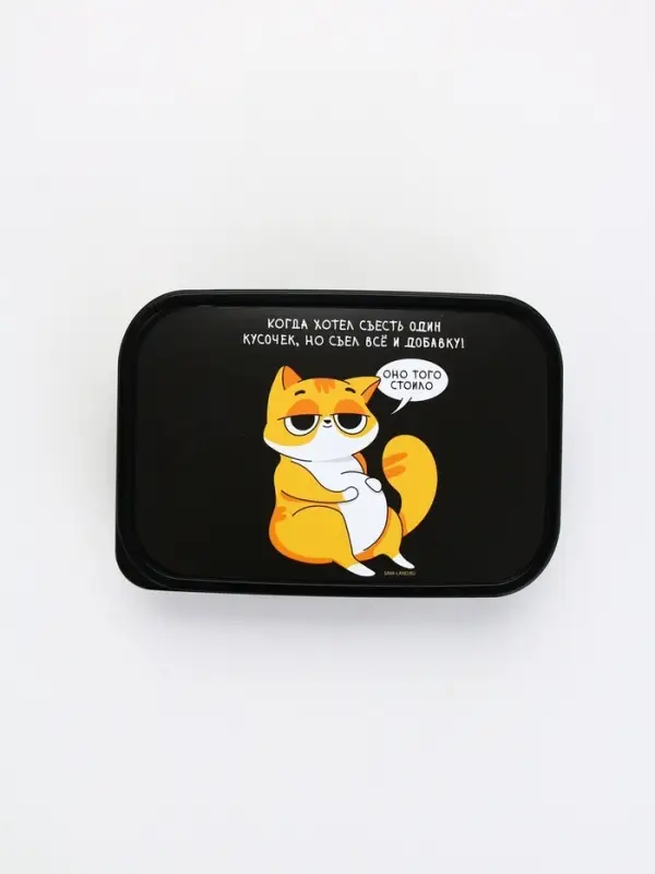 Ланч-бокс &laquo;Кот&raquo;, 1200 мл