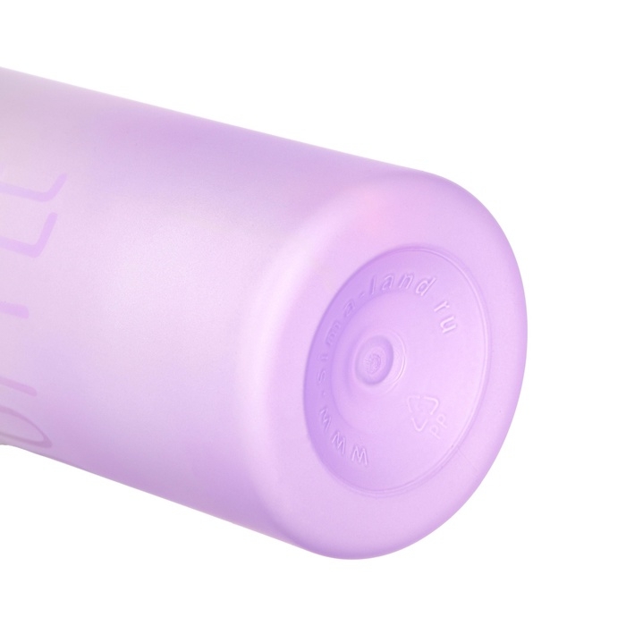 Бутылка для воды, напитков, спортивная, в школу, 500 мл, My bottle,19.5 х 6 см, сиреневая