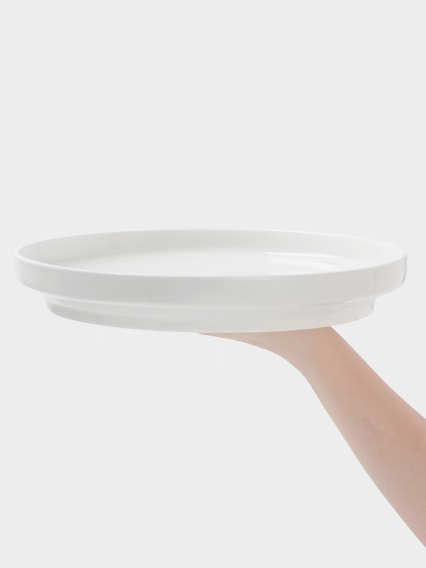 Тарелка без борта высокая d=27,5