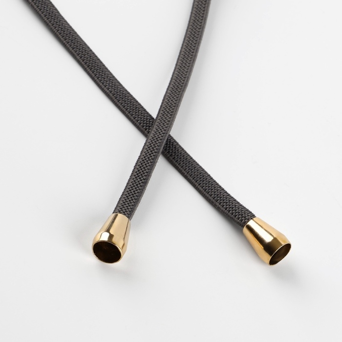 Наконечник для шнура, d = 4 мм, 13 &times; 10 мм, 100 шт, цвет золотой