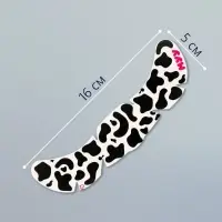 Переводная тату на тело чёрная &laquo;Веснушки. Пятна коровы&raquo;, 16&times;5 см