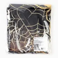 Скатерть на хеллоуин &laquo;Золотая паутина&raquo;, 200 х 140