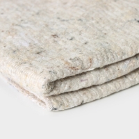 Салфетка - тряпка хозяйственная Доляна, 60&times;80 см, плотность 180 г/м&sup2;, строчка 2,5 мм, с оверлоком, белая