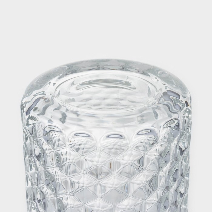 Конфетница стеклянная &laquo;Богема. Бантик&raquo;, 9,5&times;20 см