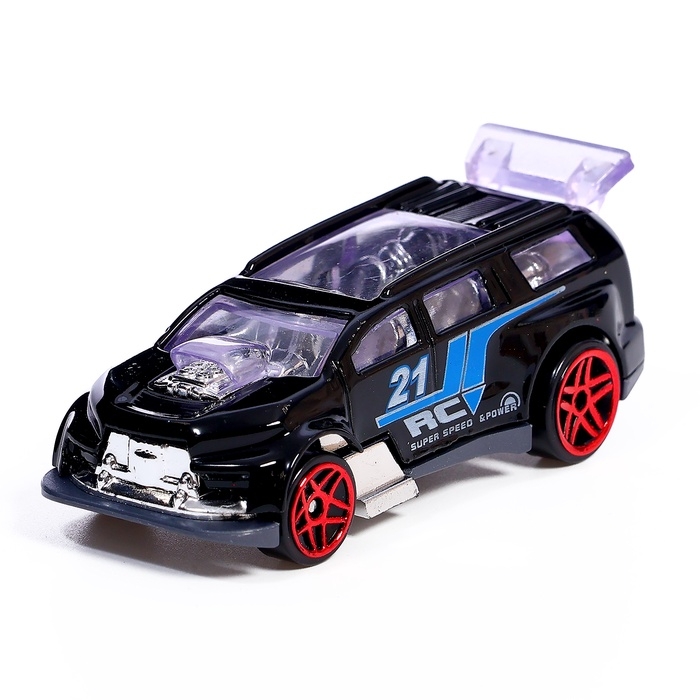 Набор металлических машин Hot Cars, в кейсе, 8 шт.