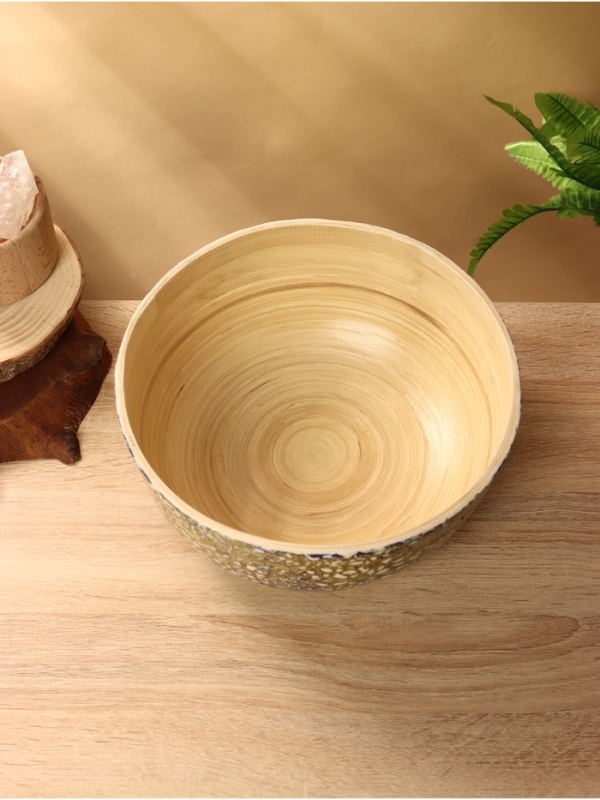 Салатник 25х25х11см, бамбук