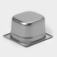 Гастроемкость 1/6x100 мм, 176x162x100 мм, толщина 0,8 мм