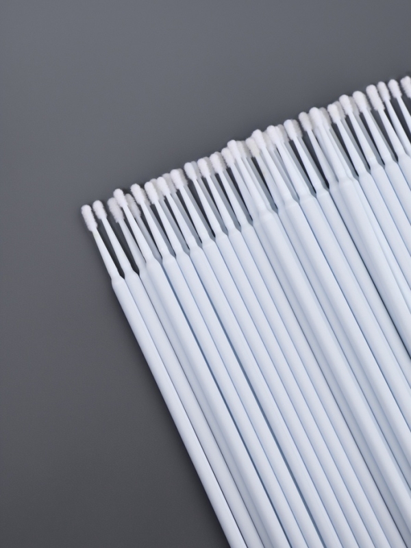 Микробраши для наращивания и ламинирования ресниц, набор - 50 шт, 9,5 см, цвет белый