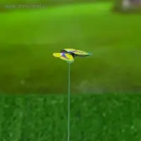 Штекер "Бабочка Шарлин" 3х4см/30см, МИКС