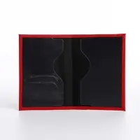 Обложка для паспорта, цвет красный