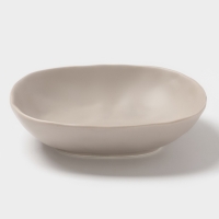 Салатник Magistro "Potter" 20см 19,9х19,5х5,3 цвет светло-серый