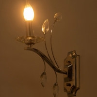 Бра "Валенсия" 1хЕ14 40Вт хром