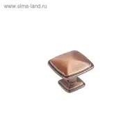 Ручка-кнопка ТУНДРА РК112AC (MK112AC), медь