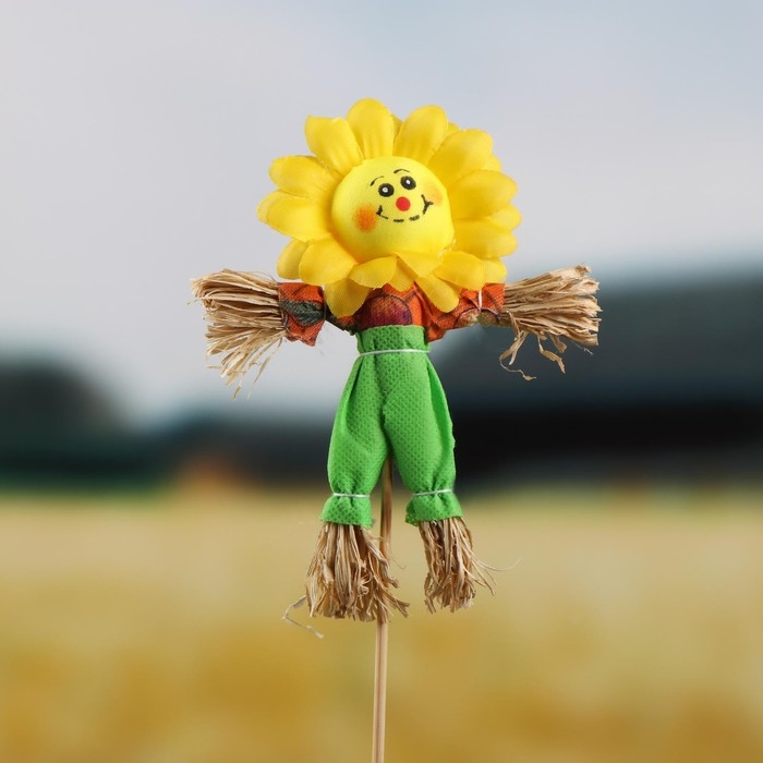 Огородное пугало &laquo;Солнце&raquo;, h = 50 см, МИКС, Greengo