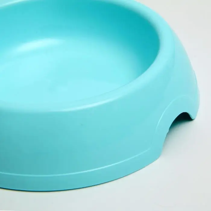 Миска для кошек и собак 200 мл, 14,5 х 3 см, голубой