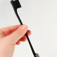 Расчёска - щётка для укладки волос, 17&times;2 см, чёрная