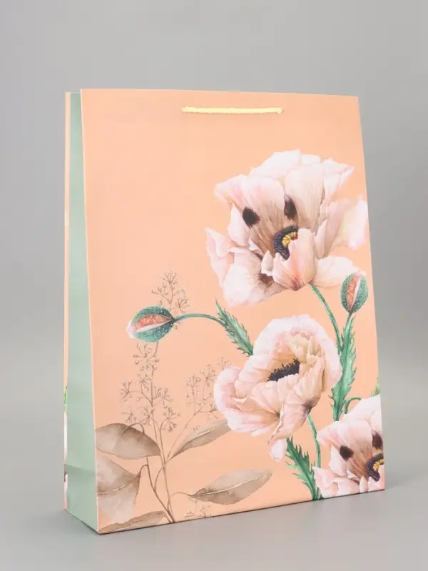 Пакет подарочный ламинированный &laquo;Самой лучшей&raquo; 33&times;42.5&times;10 см