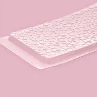 Форма для шоколада &laquo;Шоколад пористый&raquo;, пластик, 21.5&times;11.5&times;1 см, прозрачная