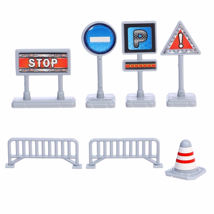 Парковка детская &laquo;Аэропорт&raquo;, подвижные элементы, с аксессуарами