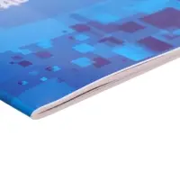 Тетрадь 48 листов в клетку Calligrata &laquo;Графика&raquo;, обложка мелованная бумага, серые листы, МИКС