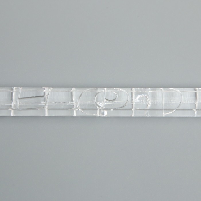 Скалка для творчества акрил "Ноты" 16х1 см