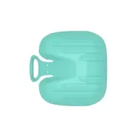 Санки-ледянки с мягкой сидушкой &laquo;Вираж&raquo;, бирюзовые, 39&times;37см