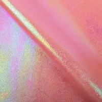 Бумага упаковочная фольгированная с перламутром, цвет оранжевый