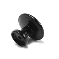 Ручка-кнопка ТУНДРА VINTAGE 012, черная