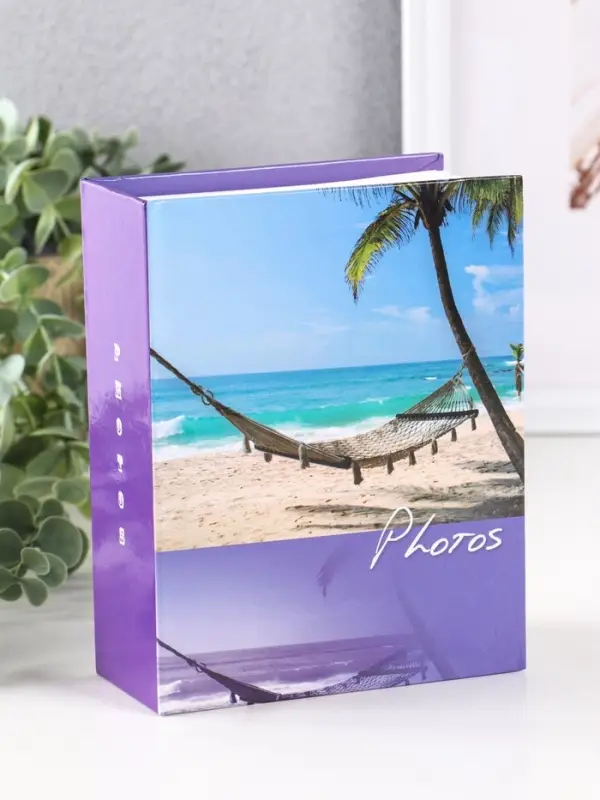 Фотоальбом 100 фото "Пляж" 10Х15см, ПП карм.
