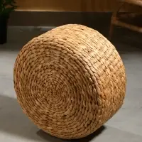 Пуфик 40х40х20 см, водный гиацинт