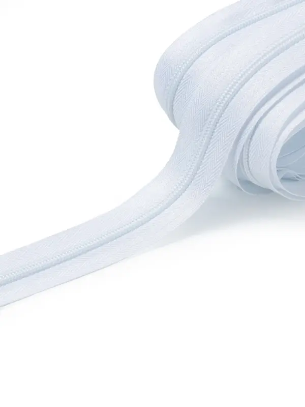 Молния рулонная "Спираль" Т3, 10 м, цвет белый