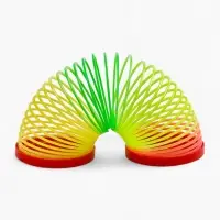 Funny toys Пружинка радуга "Новый год", цвета МИКС, d.-5см