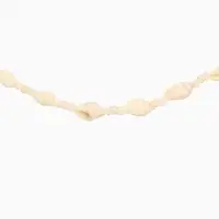 Ожерелье "Халия" длина 35 см, цв. белый