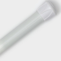 Набор карнизов универсальных, 43-75 см, белый