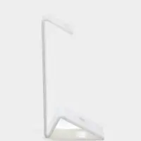 Подставка под серьги, кольцо, 4&times;4&times;9 см, толщина 1.5 мм, цвет белый, В ЗАЩИТНОЙ ПЛЁНКЕ