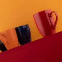 Кружка Pick Up, ver.2, оранжевая