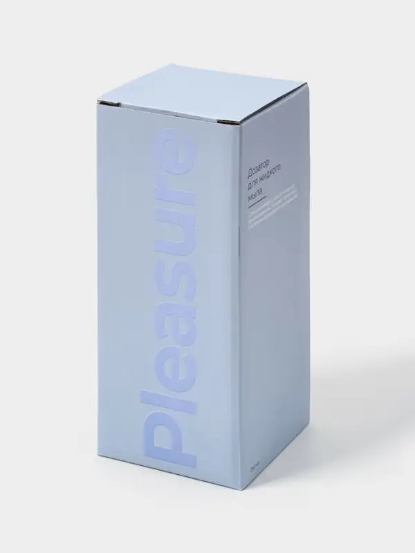 Дозатор для жидкого мыла SAVANNA Lightning, 350 мл, цвет белый