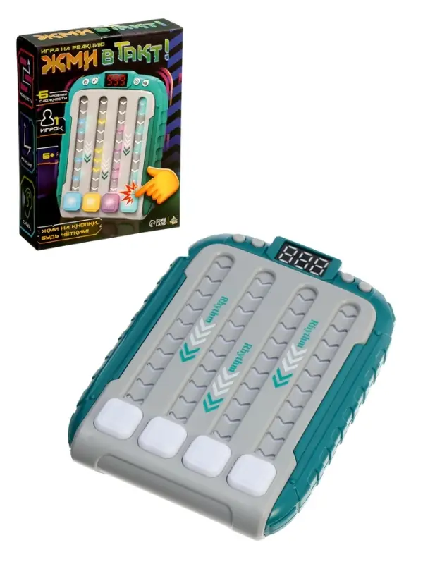 Игра на реакцию "Жми в такт!"