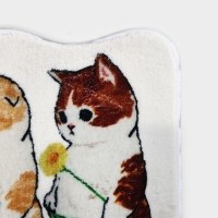 Коврик для дома Доляна &laquo;Котята&raquo;, для детей, 39,5&times;60,5 см