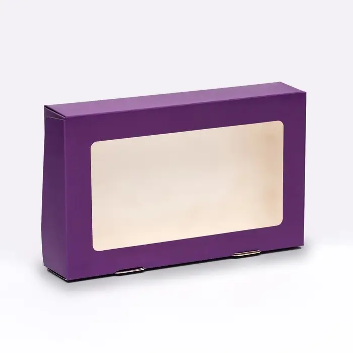 Контейнер на вынос, сиреневый, 20&times;12&times;4 см