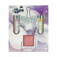 Подарочный набор косметический "So Happy holiday time" игристая клюква, 400 г