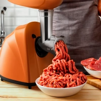 Мясорубка электрическая с насадками КТ-2123 - 1000-1200 Вт