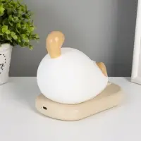 Ночник "Котёнок на коврике" LED 3Вт 5V USB АКБ 9х15х13,2 см