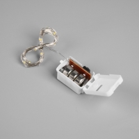 Светодиодная фигура из мишуры &laquo;Колпак&raquo; 14 &times; 10 см, 10 LED, батарейки AG10х3 (в комплекте), свечение тёплое белое