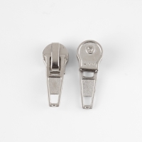 Бегунок автоматический для молнии &laquo;Спираль&raquo;, №5, 10 шт, цвет никель